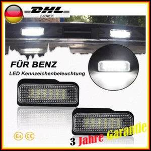 LED Kennzeichenbeleuchtung passend für Mercedes E-Klasse W211 S211 ab.2002-2008 - Bild 1 von 12
