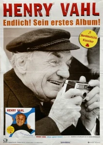 Fan Poster Henry Vahl - Einer spinnt immer (DinA2 to/auf DinA4) SIREENA folded - Bild 1 von 1