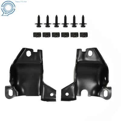 1967-1969 For Camaro Firebird Leaf Spring Eye Mounting Bracket w/hardware Black Foto 1 de 4