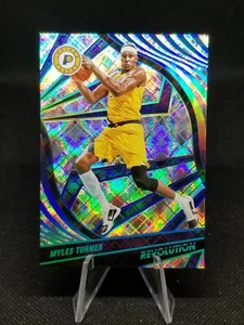 Myles Turner 2021-22 Revolution COSMIC Parallel /99 #16 Indiana Pacers - Picture 1 of 3