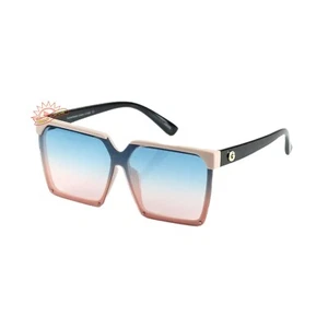 Quadratische Sonnenbrille Damen Herren Mode Designer Autofahrer Sonnenbrillen Flat Top F5181AG - Bild 1 von 17
