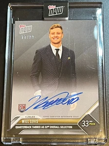 2023 Topps Now D3A Will Levis Titans RC Rookie Card Silver Variation Auto #77/99 - Picture 1 of 3