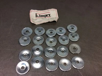 Snowmobile Stud Backing Backer Round Plate (20) 21071510 - Image 1 of 2