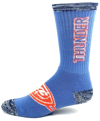 Oklahoma City Thunder Basketball Blue & Navy RMC Crush Crew Socks Cover
