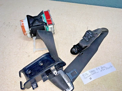 07 SAAB 9-3 AERO CONVERTIBLE CONJUNTO RETRACTOR CINTURÓN SEGURIDAD DELANTERO IZQUIERDO Foto 1 de 4
