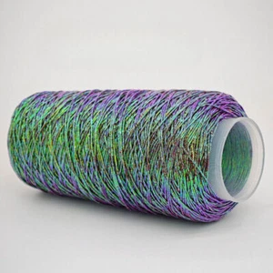 200g Sparkling Metallic Crochet Yarn 1mm Woven Wire Kniting Thread Sewing Shiny - Picture 1 of 29