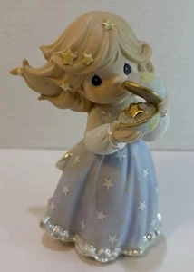 1999 Precious Moments By Enesco Wishes For The World Porcelain Figurine - Picture 1 of 7