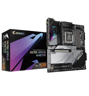 Scheda Madre Mainboard GIGABYTE X670E AORUS MASTER M5 Ryzen AMD Gaming Rgb - Immagine 1 di 4