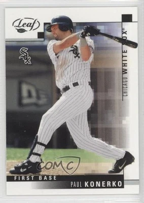 2003 Leaf Silver Sample Paul Konerko #33 - Image 1 of 2