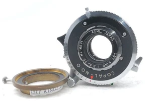 Exc CRT King 75 mm f/3,5 f 3,5 con obturador Copal no,0 *16541 - Imagen 1 de 11