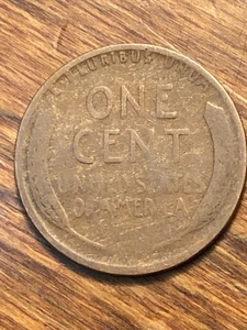 1920 Lincoln Wheat Cent Woody unsachgemäßer Legierungsmischungsfehler einzigartige Augenoptik Münze - Bild 1 von 4