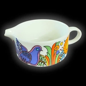 Villeroy & Boch ACAPULCO CREMA / Salsa * Paloma Pájaro 3,5 x 2” Sin astillas agrietadas - Imagen 1 de 8