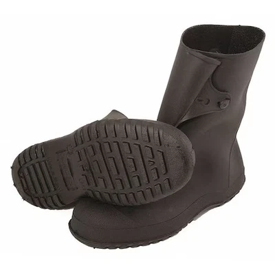 Tingley 35121 Overboots, Plain Toe, Pvc, 10 In Height, Snap Tab Closure, - Image 1 of 3
