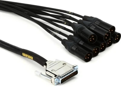 Mogami Gold DB25-XLRM 8-channel Analog Interface Cable - 20' - Image 1 of 4