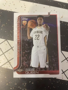 Derik Queen 25 Topps Base Rookie!! Fresh Pull Clean Karte!! - Bild 1 von 1