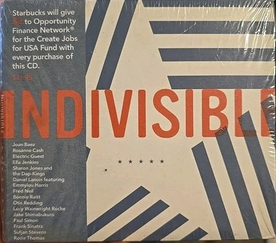 STARBUCKS - Indivisible - Joan Baez/Rosanna Cash/Electric Guest + CD New Sealed - Image 1 of 2