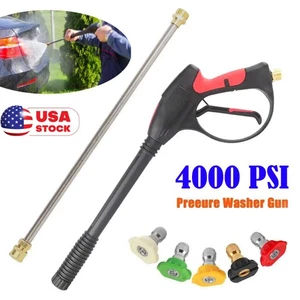 Kit de boquilla de lanza de varita pulverizadora pistola lavadora eléctrica de alta presión 4000 PSI - Imagen 1 de 16