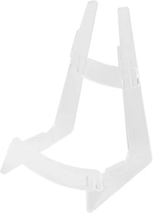 A-Frame Gitarrenständer Transparent Acryl Bodenständer für Akustik Classic Banjo - Bild 1 von 9
