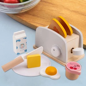 Bread Maker Toy for Kids Play Kitchen Play Kitchen Accessories Tableware - Picture 1 of 5