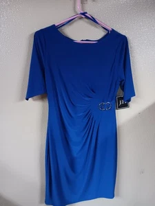 JH Damen blaues Kleid Größe 8 - Bild 1 von 14
