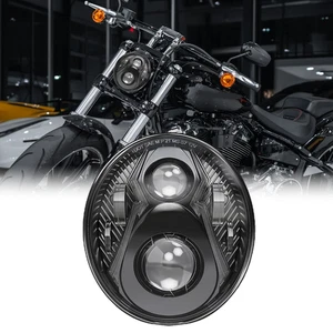 LED Headlamp Front DRL Running Light For Harley Davidson BREAKOUT 114 FXBRS - Picture 1 of 9