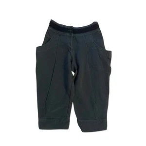 Neu mit Etikett 2 Exception de MixMind graue Damenhosen verkürzter Fass hoher Bund Taschen - Bild 1 von 5