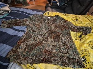 Charter Club Shirt Top T-Shirt Damen Größe 14 Seide - nie getragen - Bild 1 von 7