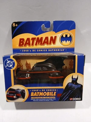 Corgi 1940's DC Comics Batman BATMOBILE 1:43 Diecast Vehicle - Robin - Image 1 of 3