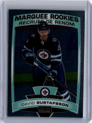 2019-20 O-Pee-Chee Platinum David Gustafsson RC #157 - Image 1 of 2