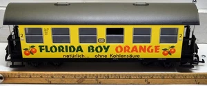 Neu im Karton Lehmann LGB 3072 Florida Boy orange Modelleisenbahn Wagen West Germany - Bild 1 von 8
