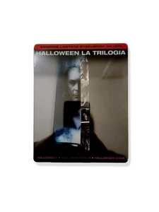 Halloween Trilogy 4K Ultra HD - SteelBook - USATO COME NUOVO - Foto 1 di 3