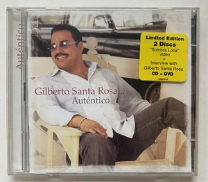 CD Y DVD Gilberto Santa Rosa Autentico 2004 Sony Very Good - Bild 1 von 4
