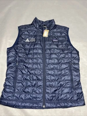 Patagonia Nano Puff Vest Mens Large Navy Blue Insulated Full Zip Outdoor NEW - Image 1 of 4