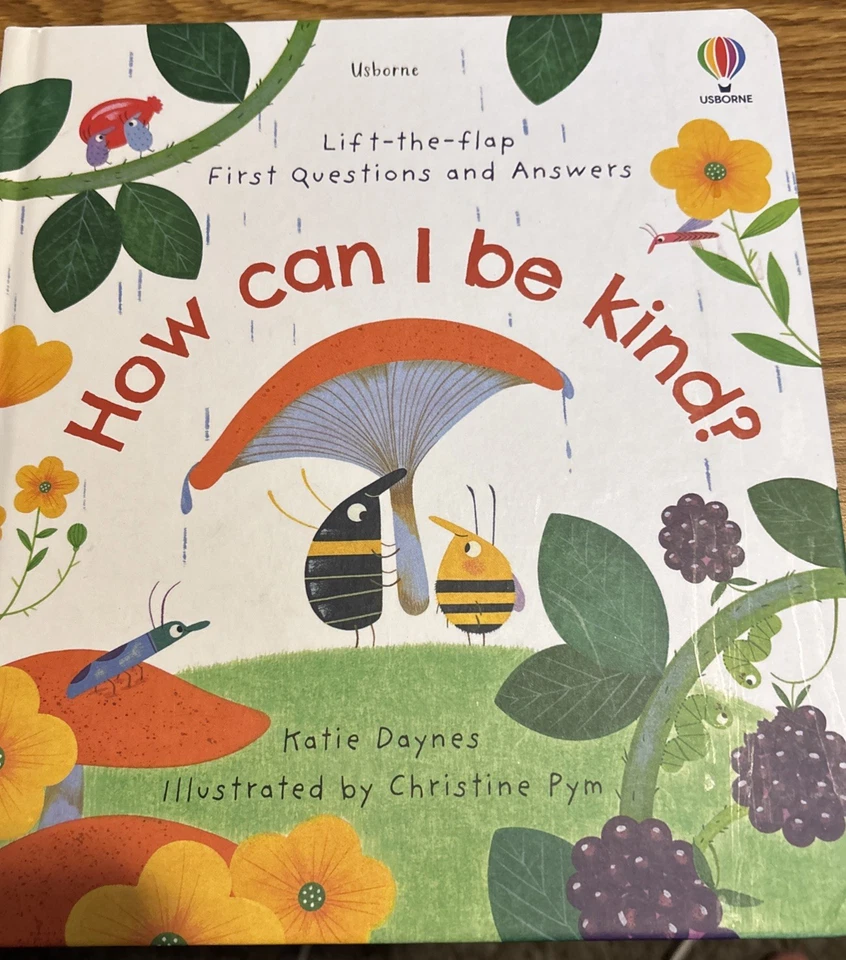 USBORNE questions and answers How can I be kind? lift the flap