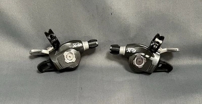 SRAM X9 Trigger Shifter Set MTB 3 x 9 Speed Front & Rear Impulse Technology X-9 - Image 1 of 4