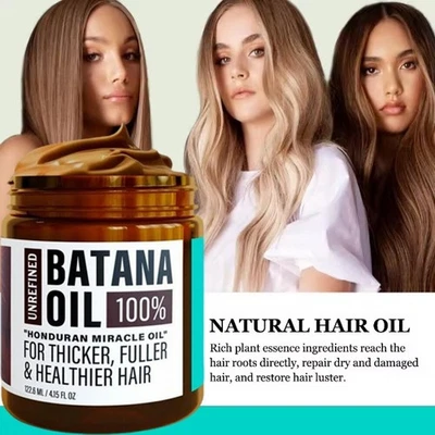  Organic Batana Oil for Hair Growth and Repair | 100% Pure, Unrefined Hair Tre - Image 1 of 4