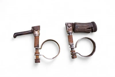 1958 RE Royal Enfield Super Meteor Indian Trailblazer *2036 estriberas traseras  Foto 1 de 4