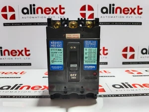 Hyundai HBS-63C molded case circuit breaker 40A|3P|660V - Picture 1 of 8