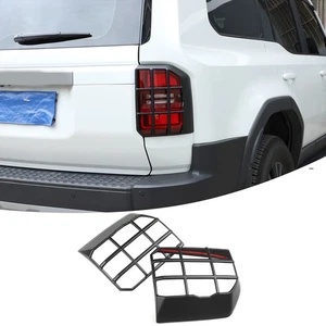 ABS matte Black Tail Light Guard Grille Cover Fits Toyota Land Cruiser LC250 24+ - Picture 1 of 24