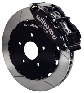 WILWOOD DISC BRAKE KIT,FRONT,00-09 HONDA S2000,13" ROTORS,BLACK CALIPERS - Picture 1 of 3