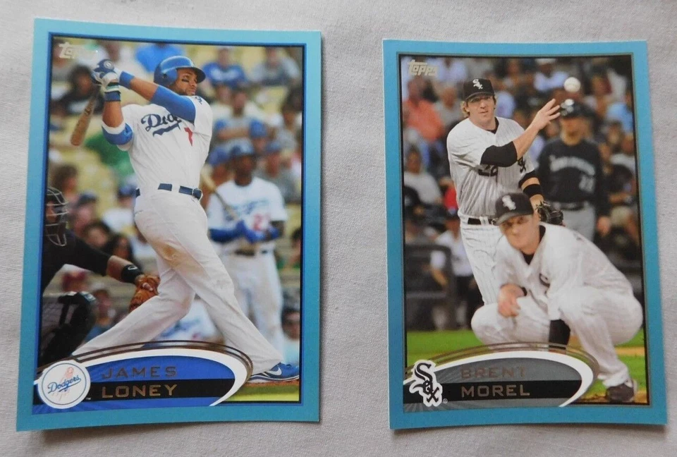 2012 Topps Blue Walmart Exclusive Baseball Card Pick one - Image 1 of 1