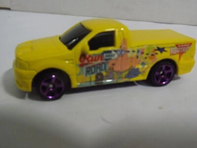 2012 Matchbox SpongeBob Squarepants Yellow Ford F-150 Pickup Truck - Image 1 of 4
