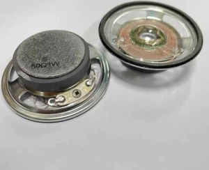 Altoparlante di ricambio per citofono 1 watt 50 ohm diam. 50 mm spessore 17 mm - Foto 1 di 1