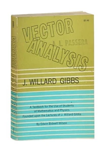 Vector Analysis by J Willard Gibbs SC 1960 Dover - Imagen 1 de 1