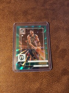 2022-23 Donruss Green Holo Laser Jayson Tatum Boston Celtics #1 