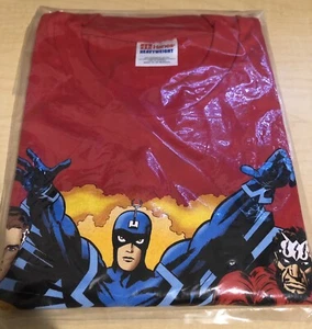 Vintage Marvel XL Fantastic Four Inhumans Grafitti Designs Kirby - Foto 1 di 2