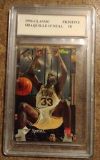 1996 Classic Shaquille Oneal Phone Card Sprint 1050/5000 NM/MT Encassed