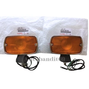 Fender Amber Turn Signal Lights 81510-60140 Genuine Toyota LandCruiser FJ40 FJ45 - Picture 1 of 4
