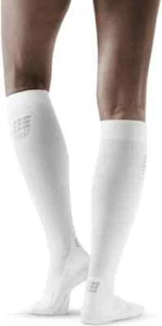 CEP Women's Tall Compression Recovery Socks, Running, White, Size II - Picture 1 of 1
