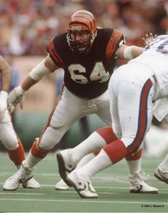 FOTO 8X10 BRUCE KOZERSKI CINCINNATI BENGALS - Imagen 1 de 1